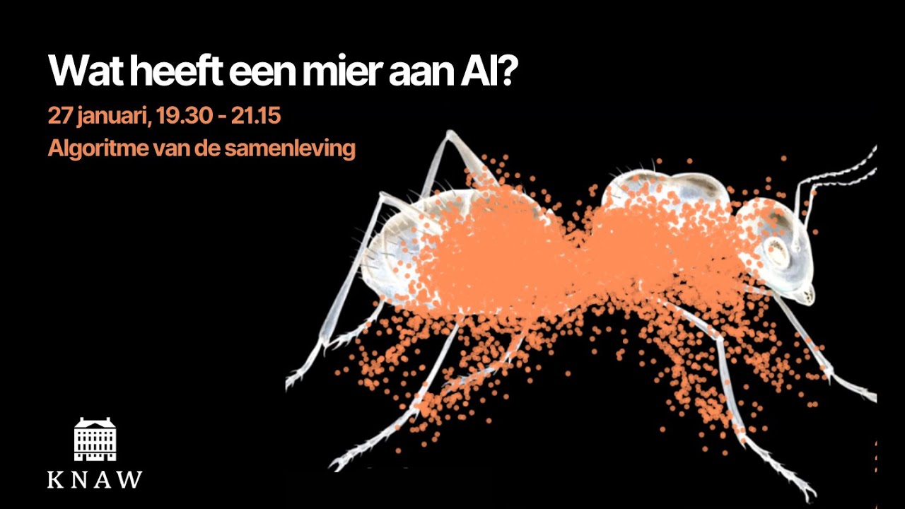 Algoritme van de samenleving -  Wat heeft een mier aan AI