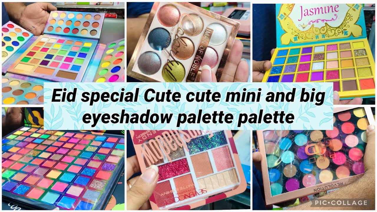 Eid special cute cute mini and big eyeshadow palette collection || Newmarket eyeshadow collection