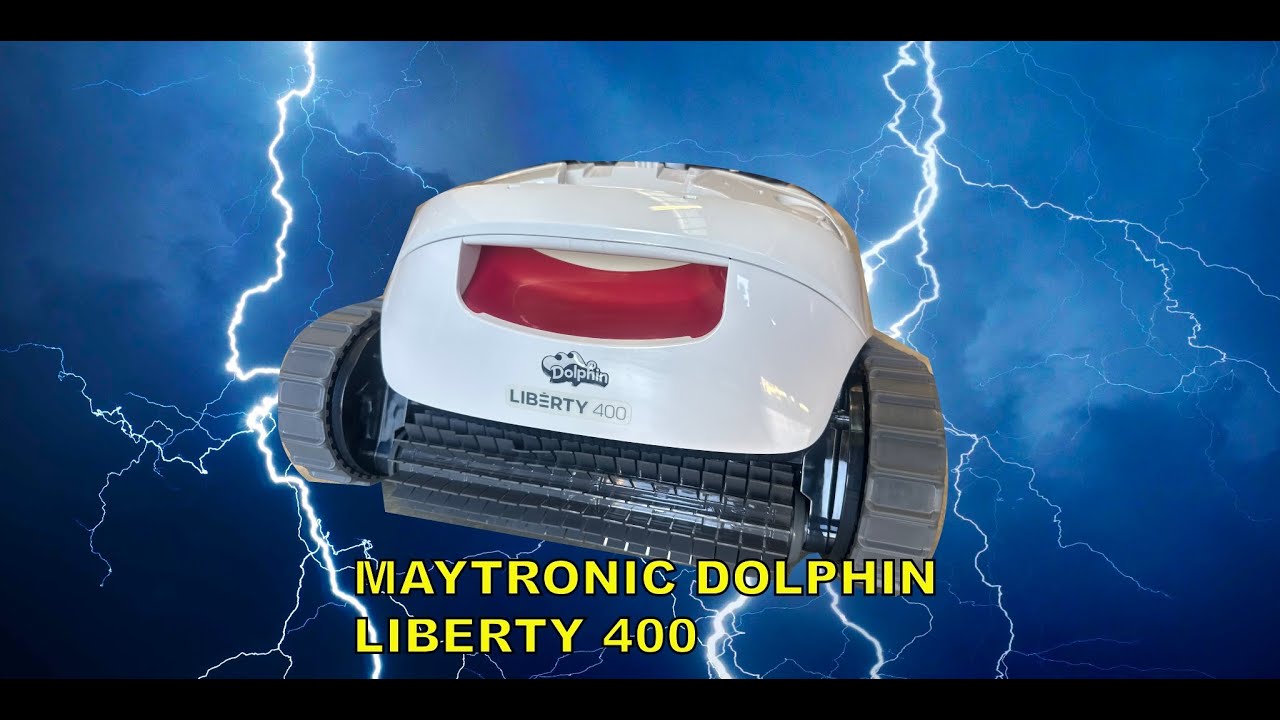 Dolphin Maytronic Liberty 400 Robotic Cleaner - Unboxing video