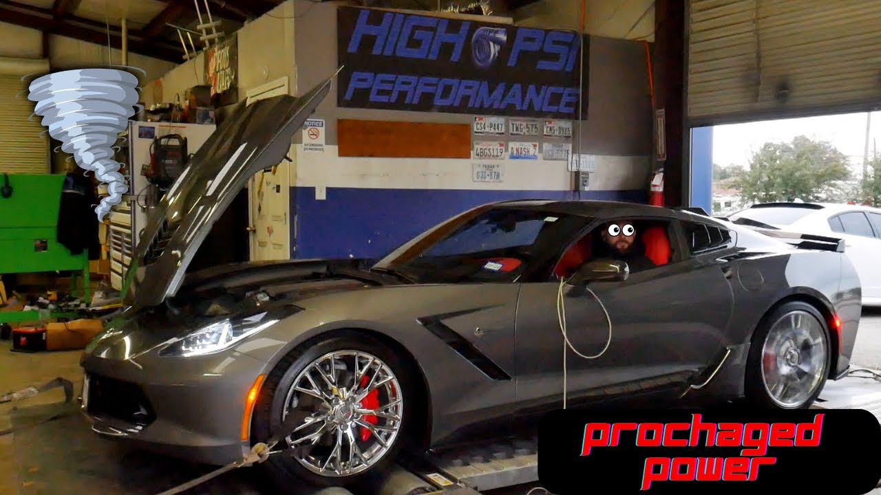 Prochager install on c7 vette and AAD  Performance Goodies
