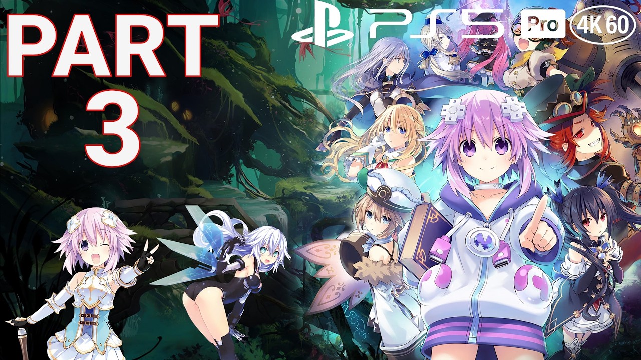 Super Neptunia RPG Playthrough [PS5 Pro 4K 60FPS] PART 3 - No Commentary