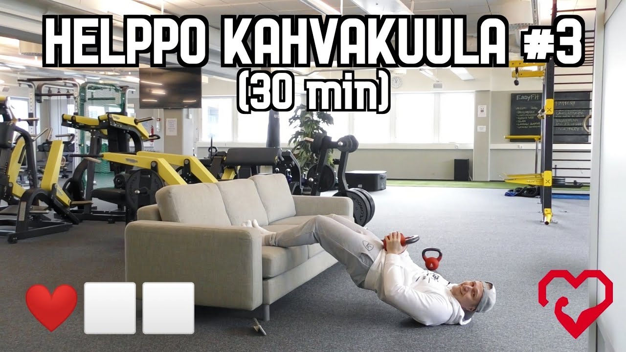 Helppo Kahvakuulatreeni #3 (30 min) 