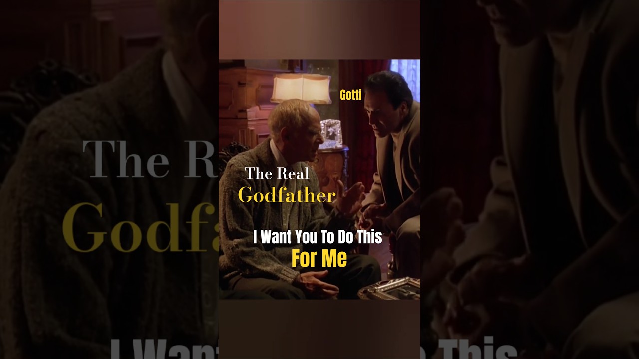 When the Real Godfather Whispers to Gotti – Legendary Mafia Scene” | Gotti Movie 