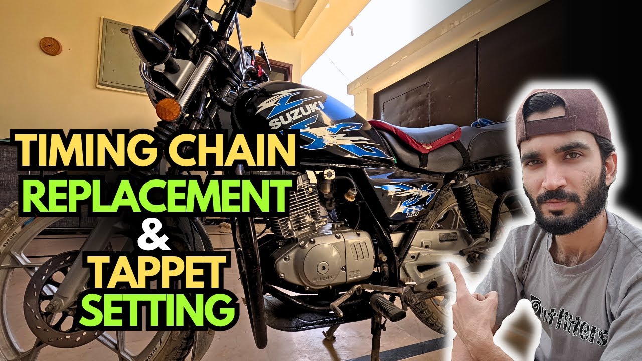 Suzuki GS 150 Timing Chain Replacement and Tappet Setting
