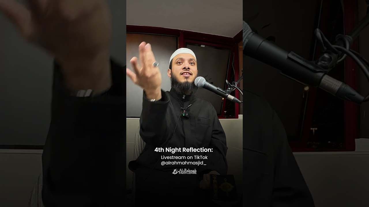 Night 4 Reflection - A reminder straight after Taraweeh — what stood out to you tonight?