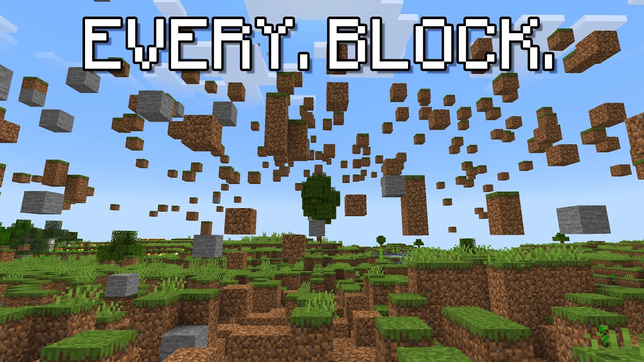 Minecraft, But The World Is Floating Away