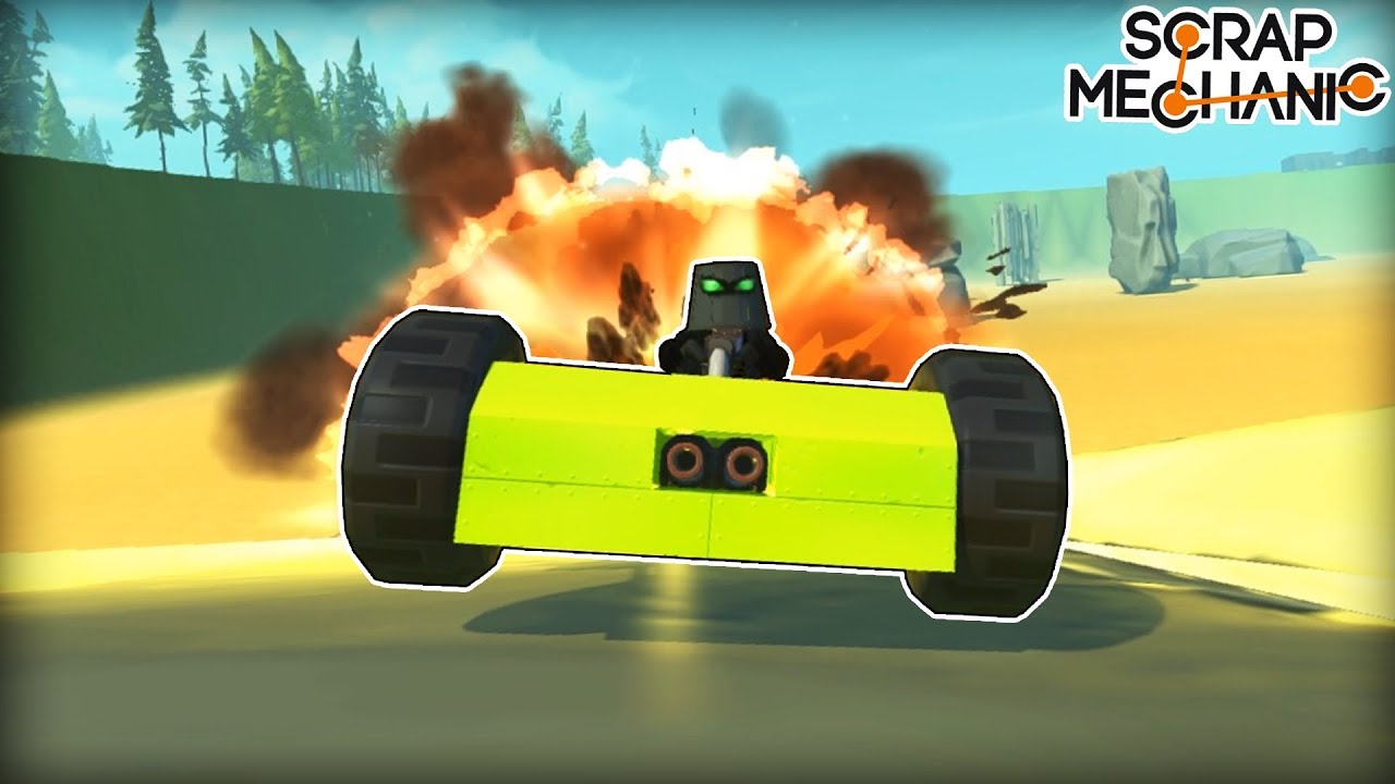 Explosive Go Kart Arena Battle! (Scrap Mechanic Multiplayer Monday)