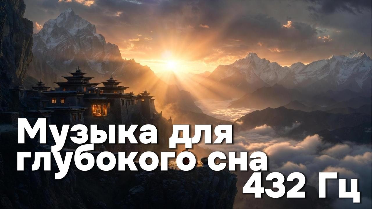 Слушайте перед сном — 432 Гц