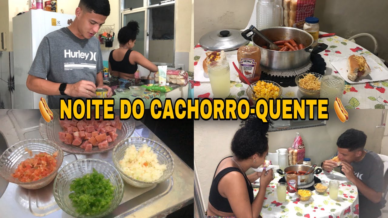 NOITE DO CACHORRO QUENTE| em casal