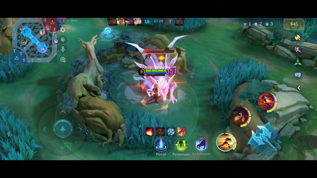 GAMEPLAY GUSION SKIN KOF#MLBB