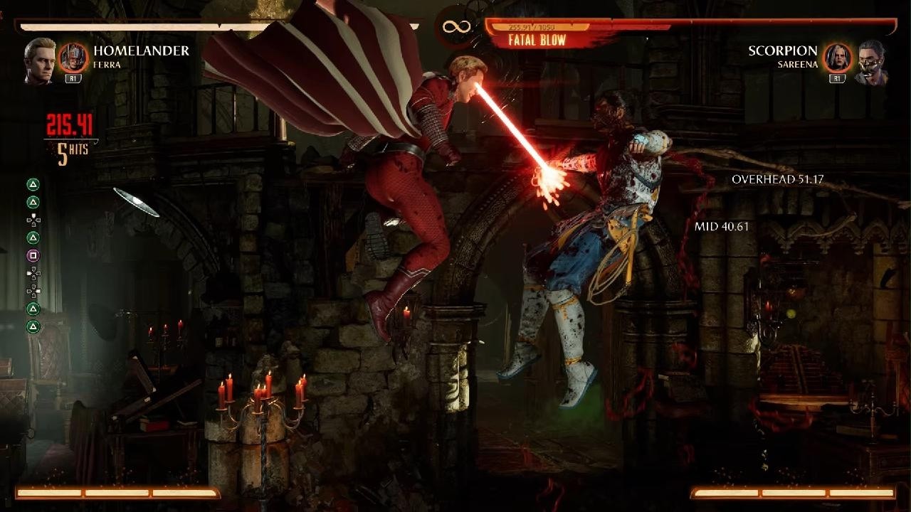 Homelander 44% meterless combo