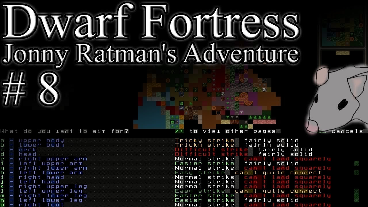 Dwarf Fortress - Jonny Ratman's Adventure #8: The battle for Wraithpleats begins!
