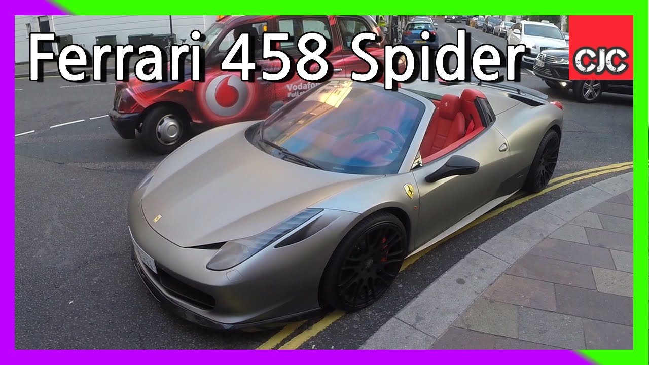 Ferrari 458 Spider Satin Grey by Hamann