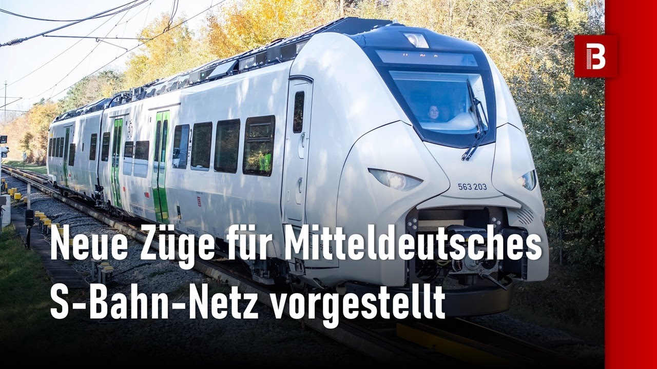 Siemens Mobility präsentiert neue S-Bahn-Züge für Mitteldeutschland