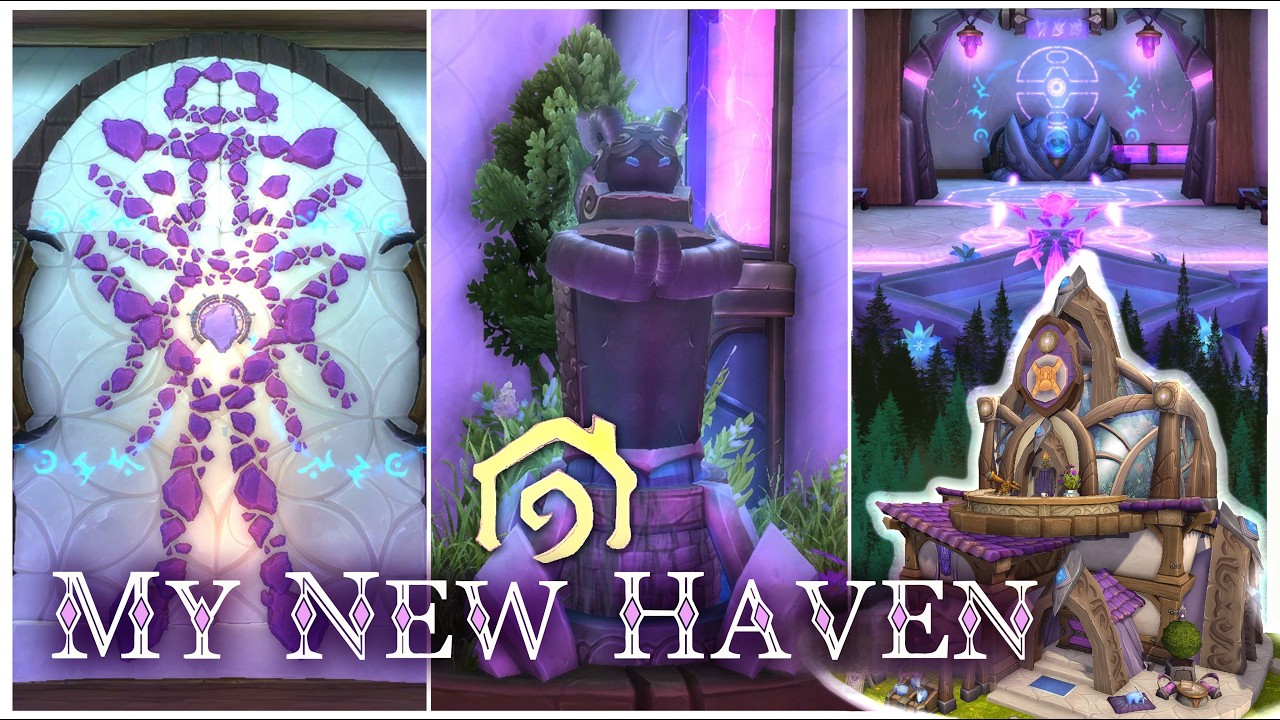 ✨Not JUST a house - I built a mini Draenei ship ✨ [Full tour, lvl 8, pre-Midnight]