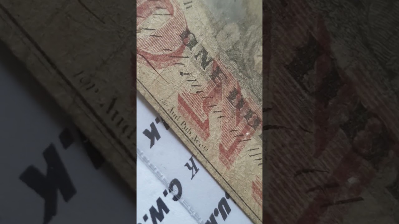 USA 1862 Confederate States of America $1 Bill 