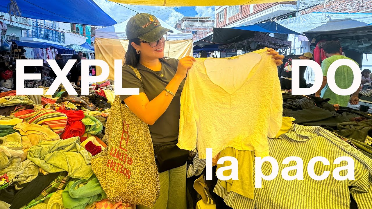 ¡Encontré ropa de ZARA en $2! Explorando la PACA 🛍️🔥