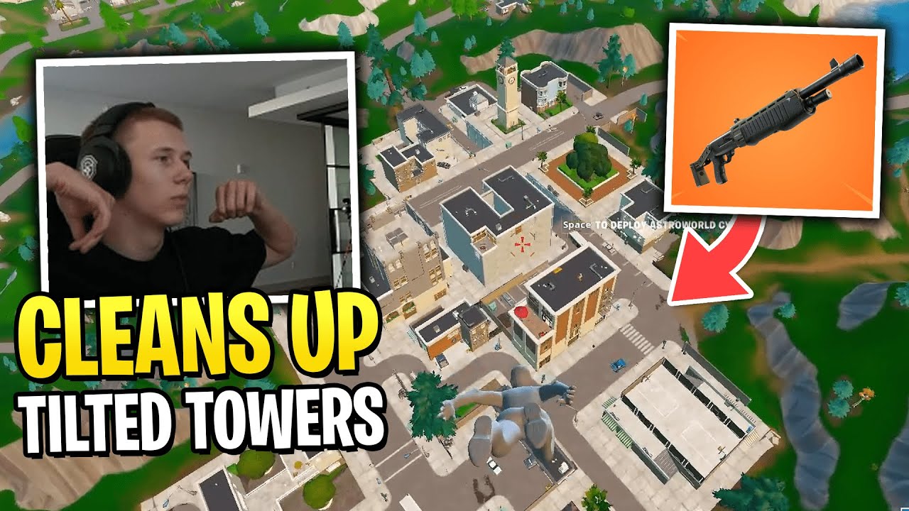 MrSavage ATTACK Tilted Towers with Legendary Pump in Fortnite Reload