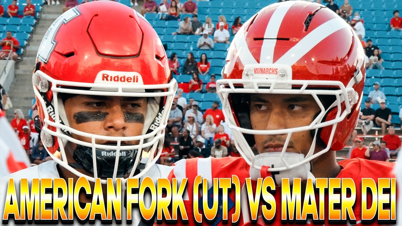 #9 Mater Dei vs American Fork‼️ Utah Takes On California⚔️ Russ Sekona Debut For Monarchs🎬 Week 0 
