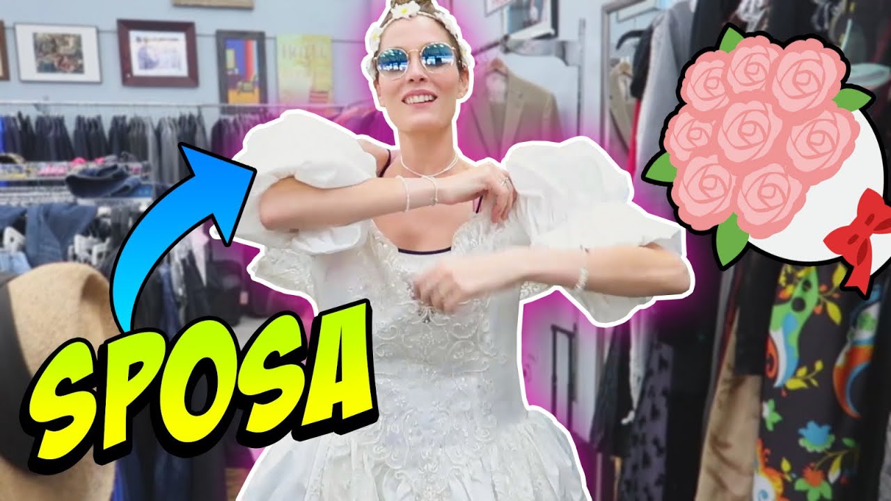Provo un ABITO da SPOSA in AMERICA!