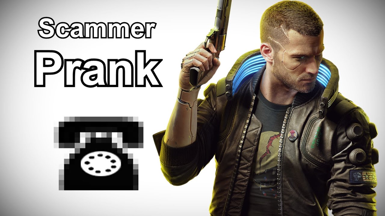 V звонит мошенникам из техподдержки &mdash; розыгрыш в Cyberpunk 2077