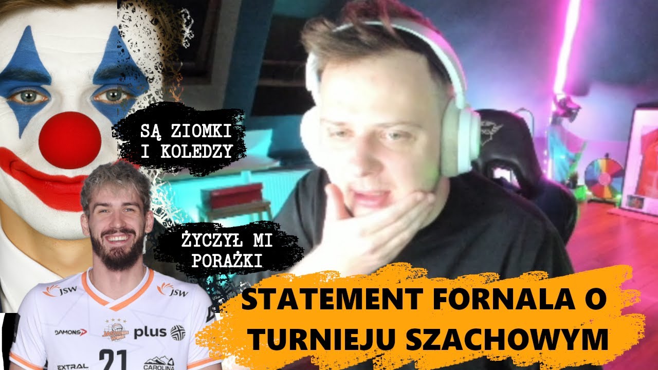 TOMEK FORNAL W MOCNYCH SŁOWACH O XNTENTACION | DALSZY CIĄG AFERY Z TURNIEJU SZACHOWEGO