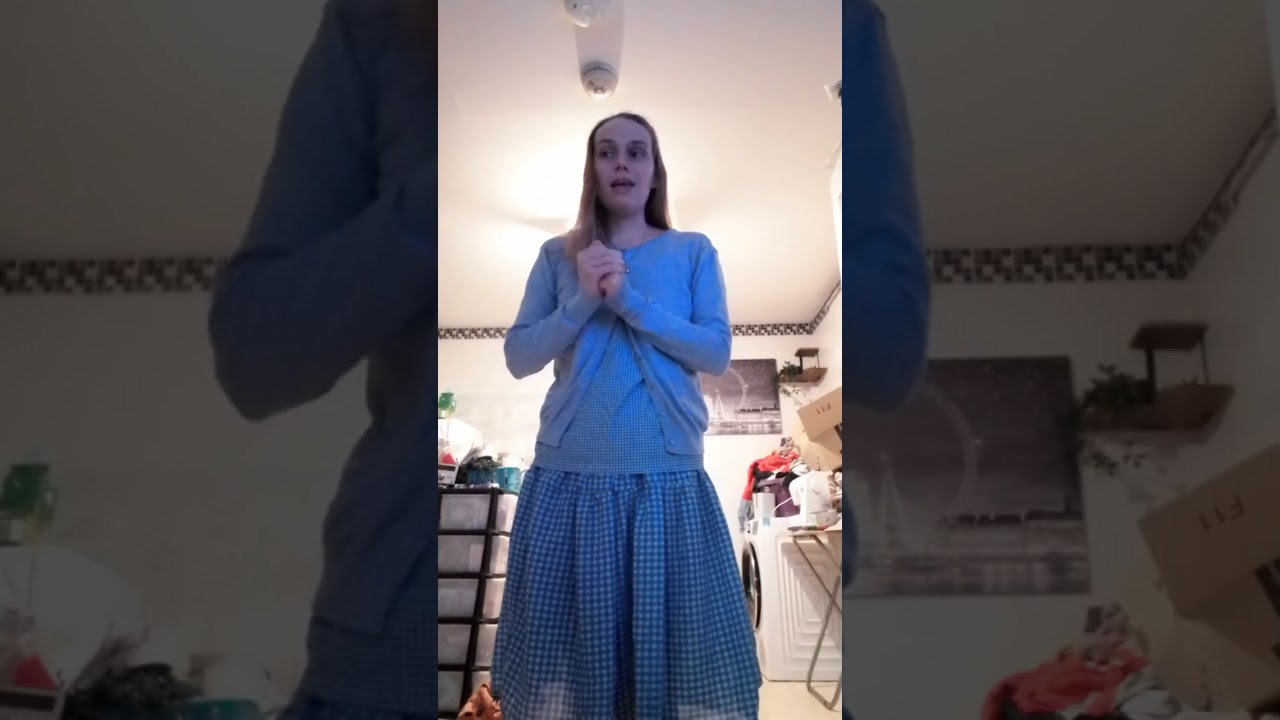 Модный разговор: моё голубое платье в клетку 💙💕