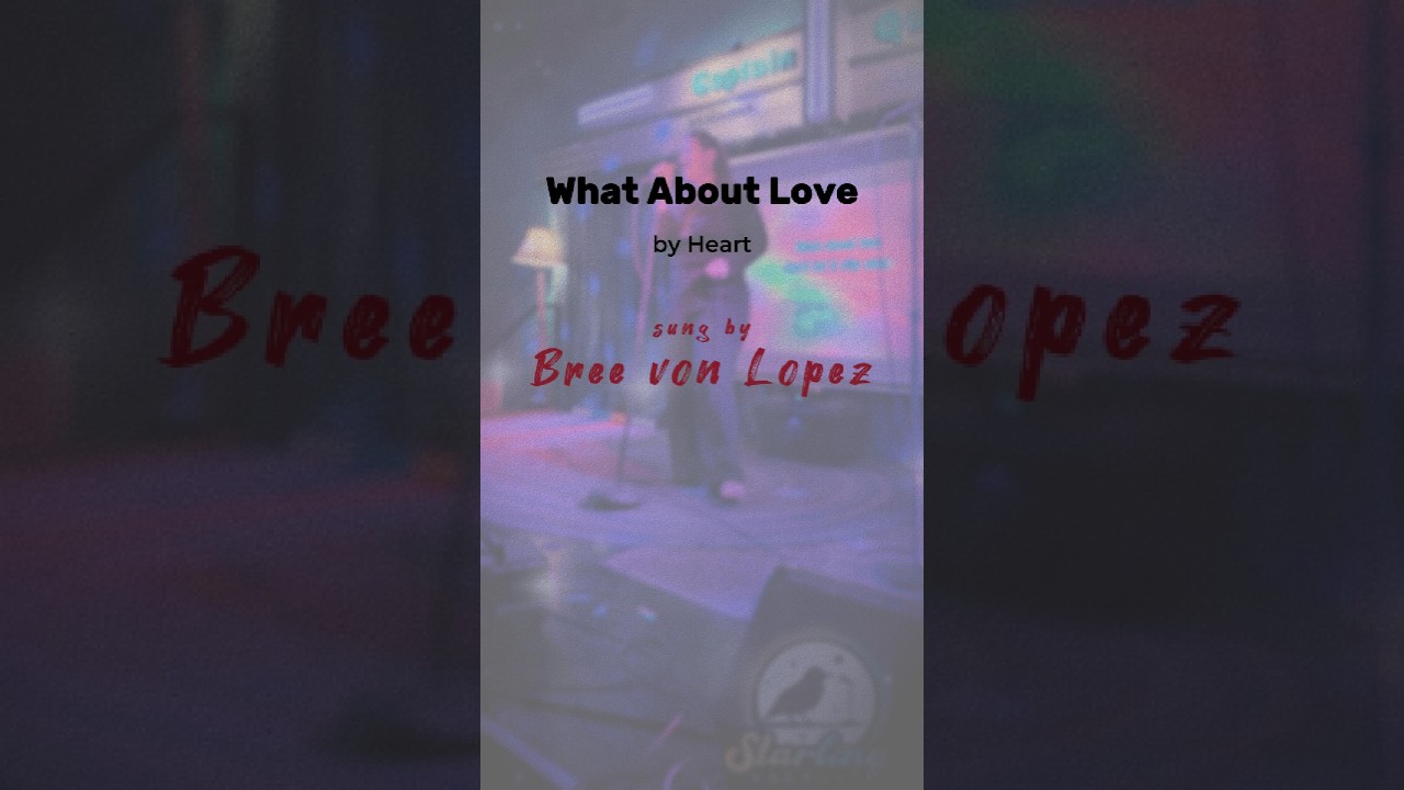 KARAOKE: What About Love - Heart