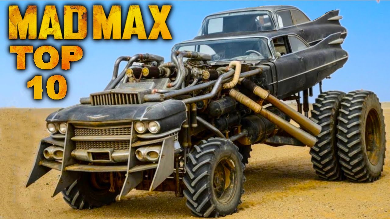 ТОП-10 автомобилей из «Безумного Макса: Дорога ярости» и нового фильма «Фуриоза»