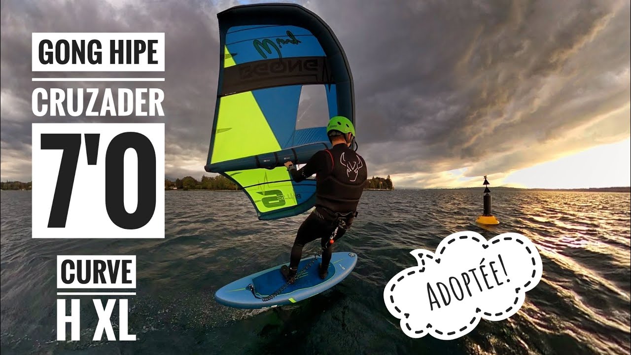 1er essai ! GONG Hipe Cruzader 7'0