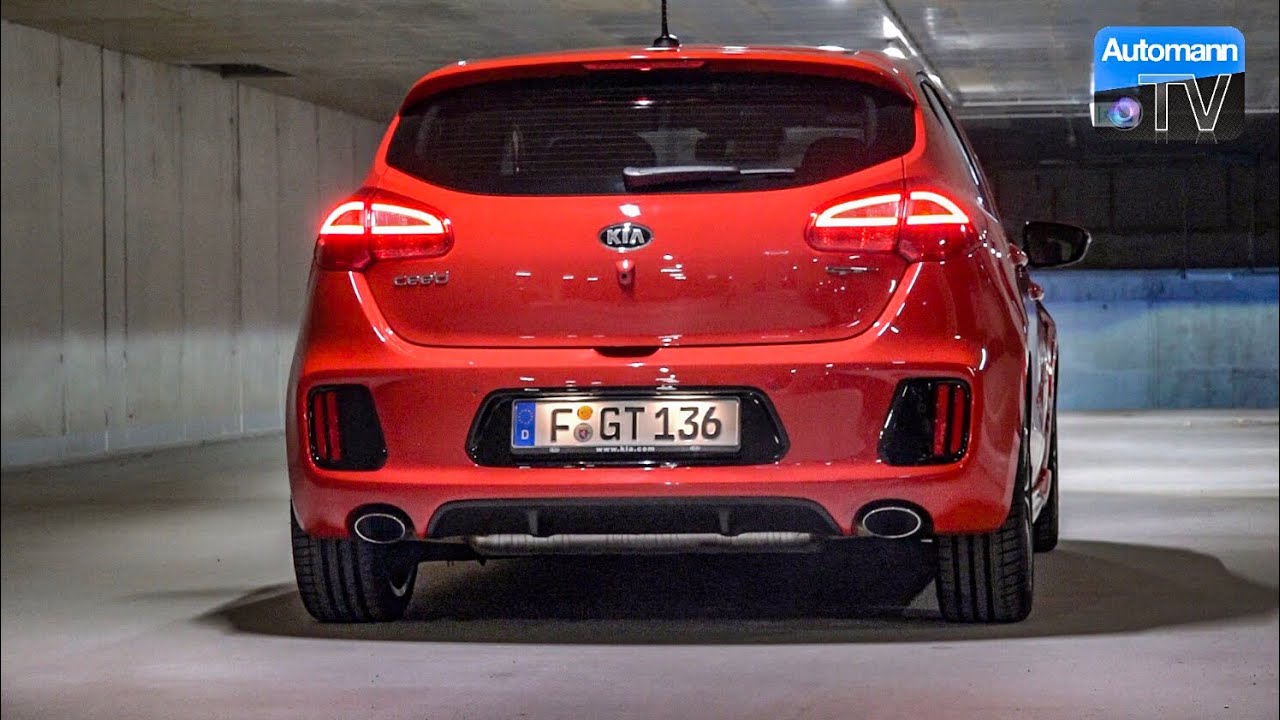2017 KIA cee'd GT (204hp) - pure SOUND (60FPS)
