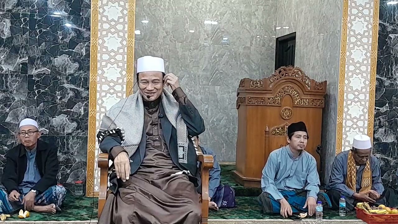 Tawakufan majelis ta'lim/Bersama KH. Mansyur HN/Masjid Al Mu'minun Jl. Kebembem Jagakarsa