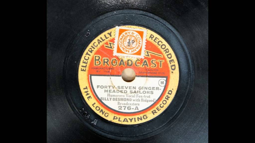 John Thorne (as Billy Desmond) - Forty seven ginger headed sailors