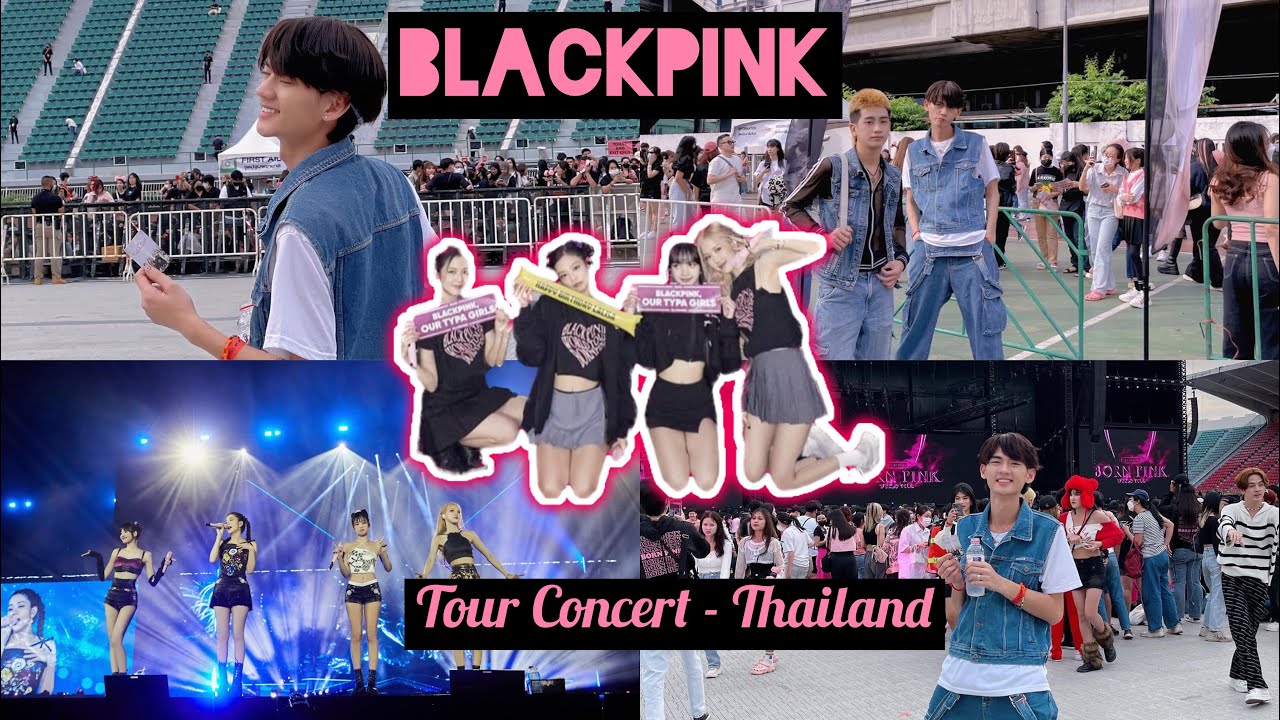 [ VLOG ] BLACKPINK - TOUR CONCERT THAILAND