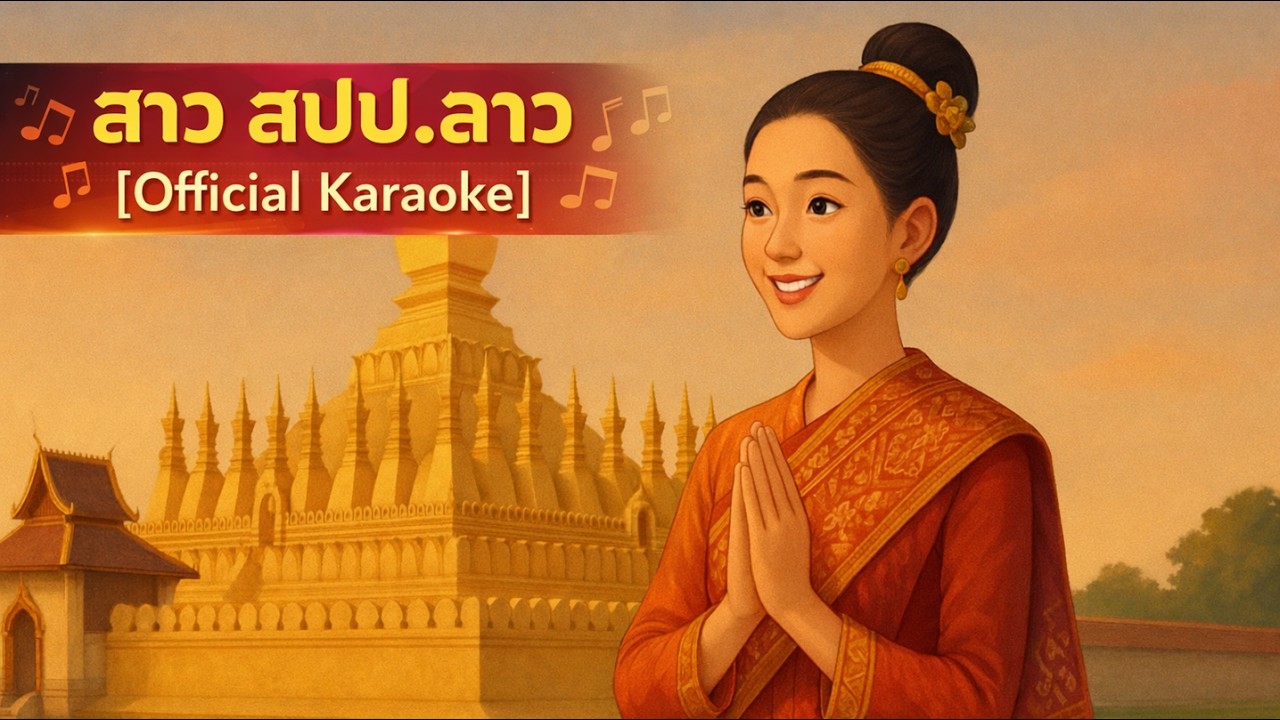 สาว สปป.ลาว - เพลงรักสองฝั่งโขง [Official Karaoke]