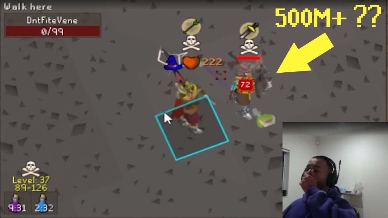 Самый большой PK от DitterBitter на OSRS?!