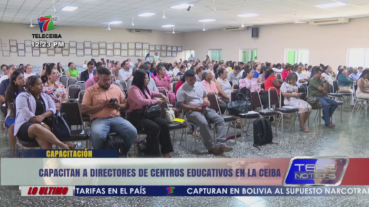 Capacitan a directores de centros educativos en La Ceiba