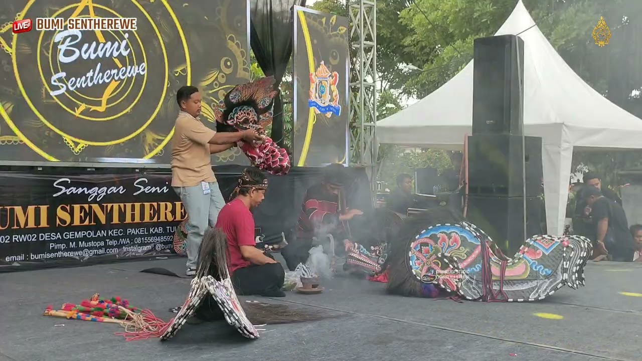 Obong Dupo Jaranan BUMI SENTHEREWE TULUNGAGUNG Live Alun Alun TULUNGAGUNG 