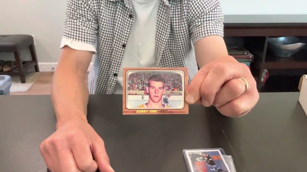 1966 Topps Bobby Orr RC, 2005 Sidney Crosby YG RC, Gretzky Autograph...It Was A Good Day!