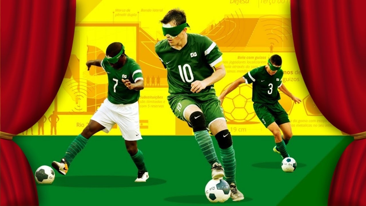 Saiba Tudo Sobre O Futebol de 5 da Paralimpíadas  - Regras de Futebol Deficiente Visual.