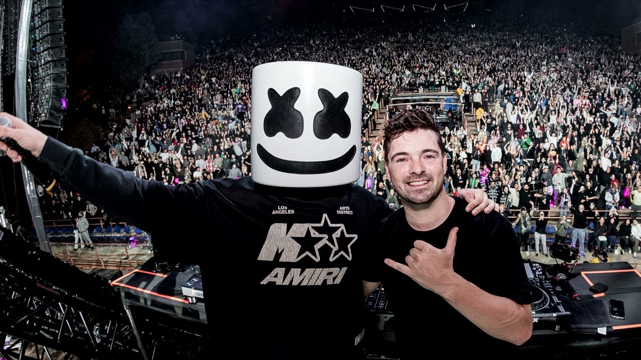 Marshmello B2B Martin Garrix (MELLORRIX) At Red Rocks 2025 [masku Remake]
