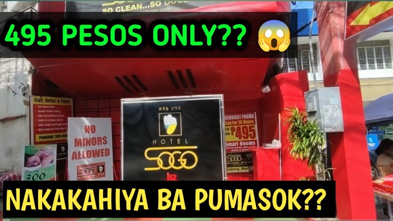 PAANO MAG CHECK IN SA SOGO HOTEL?