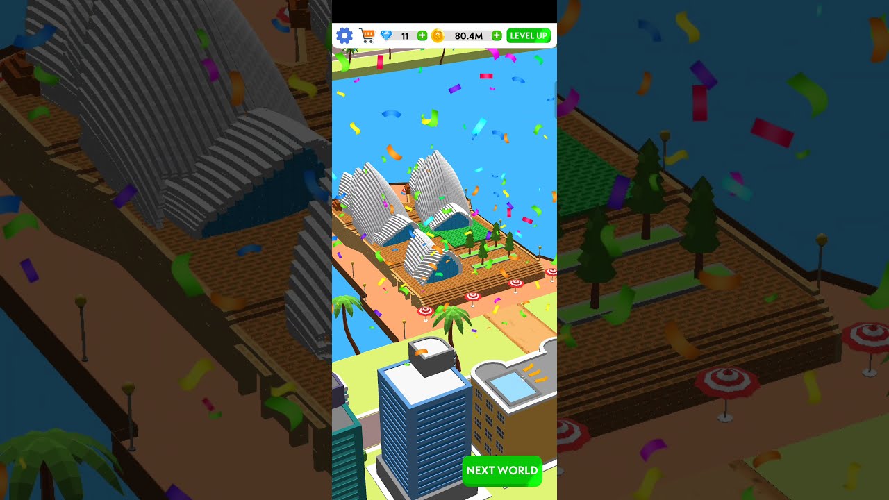 IDLE CONSTRUCTION 3D Gameplay walkthrough