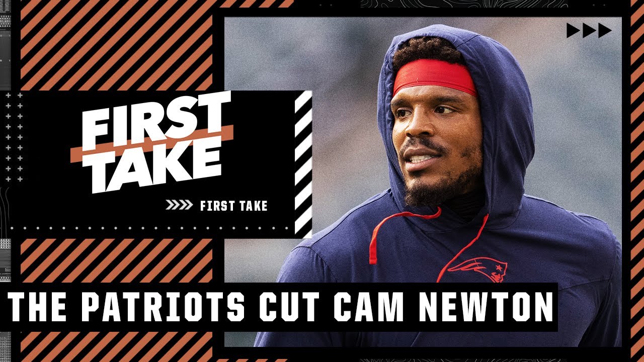 The Patriots cut Cam Newton, making Mac Jones QB1 👀 | First Take