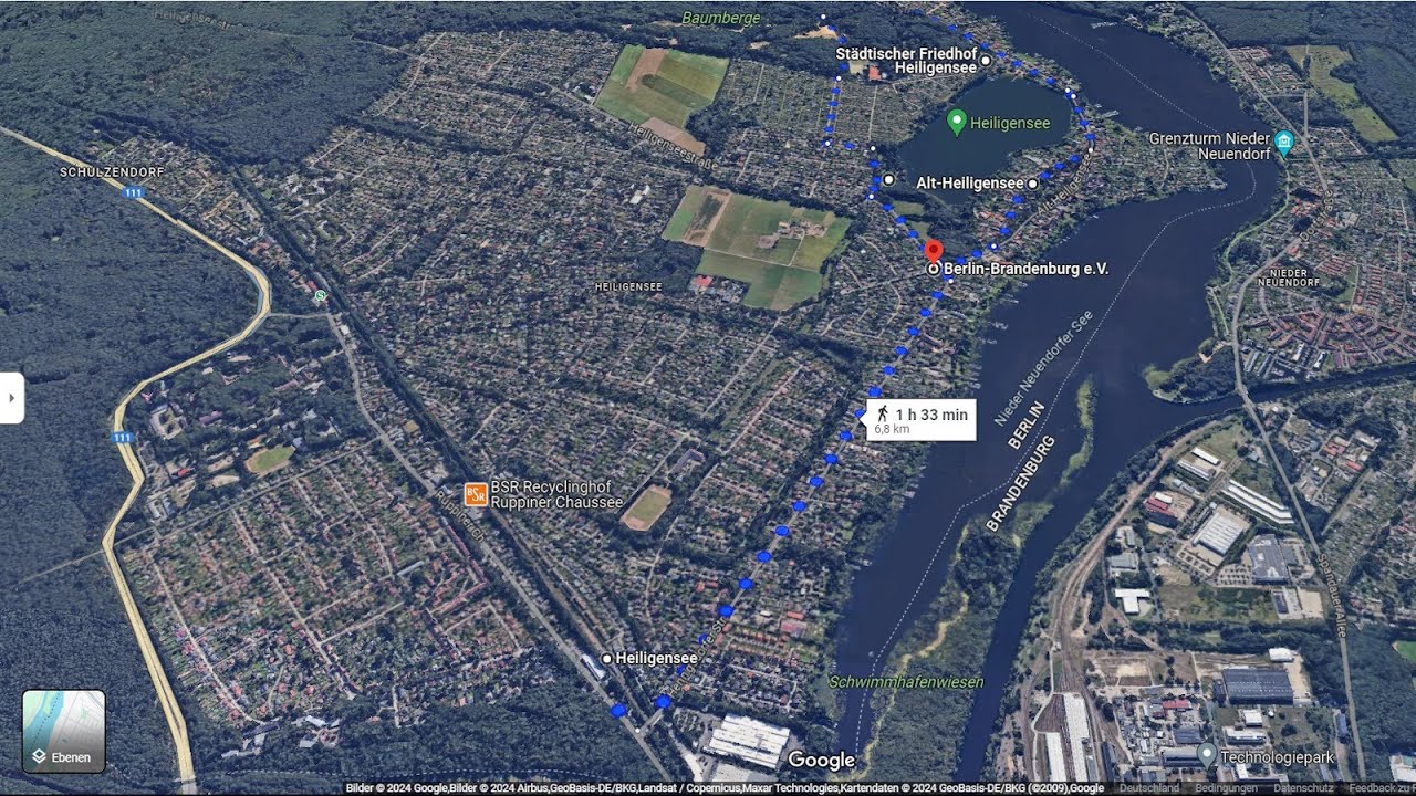 Unterwegs in Berlin-Reinickendorf - Heiligensee & Tegel