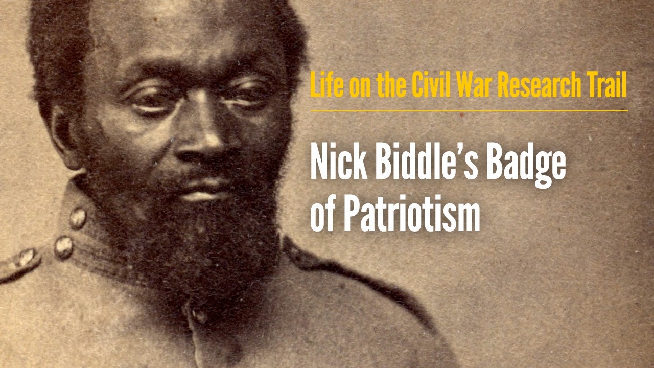 Nick Biddle’s Badge of Patriotism