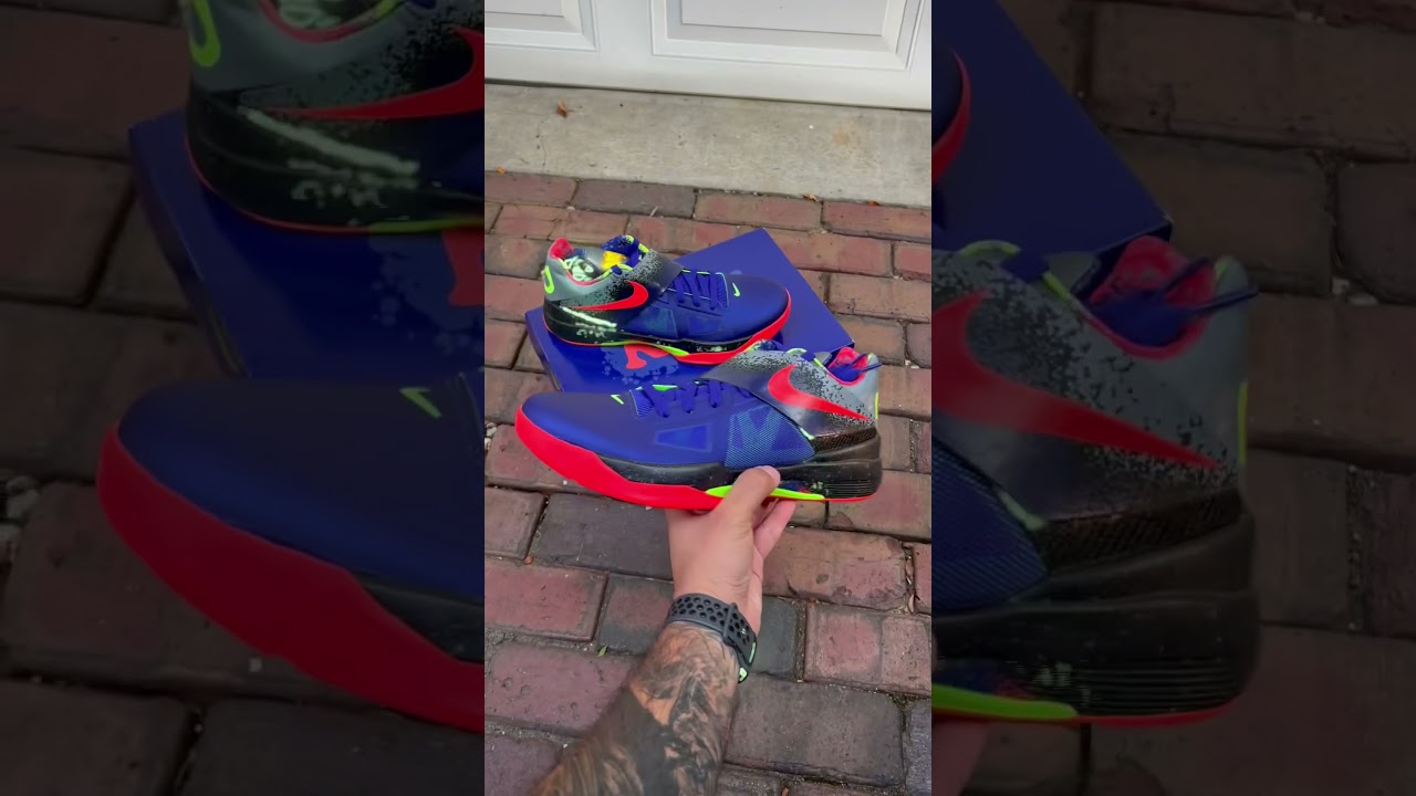 🔥 or 🗑️? | Nike KD 4 Nerf #nike #basketball #sneakers #subscribe