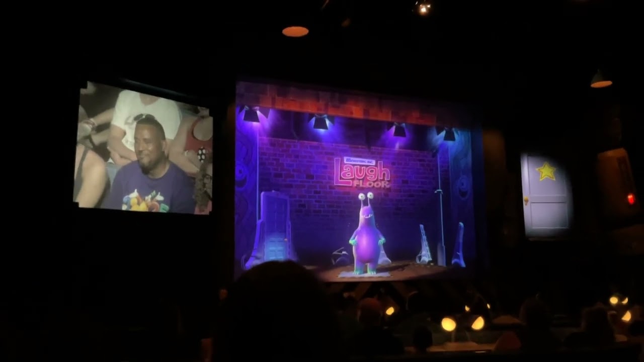 Monsters Inc laugh Floor at Disney World Magic Kingdom Orlando Florida