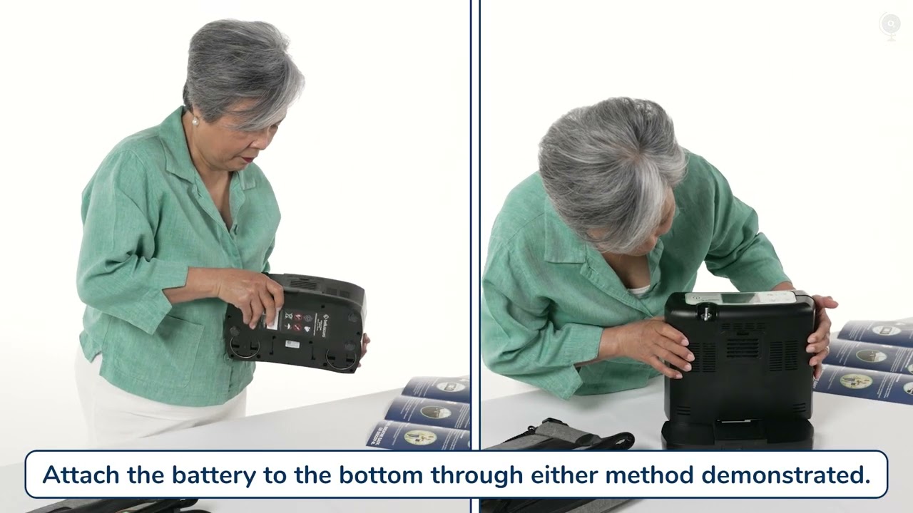 DISCOV-R Portable Oxygen Concentrator Quick Start Guide