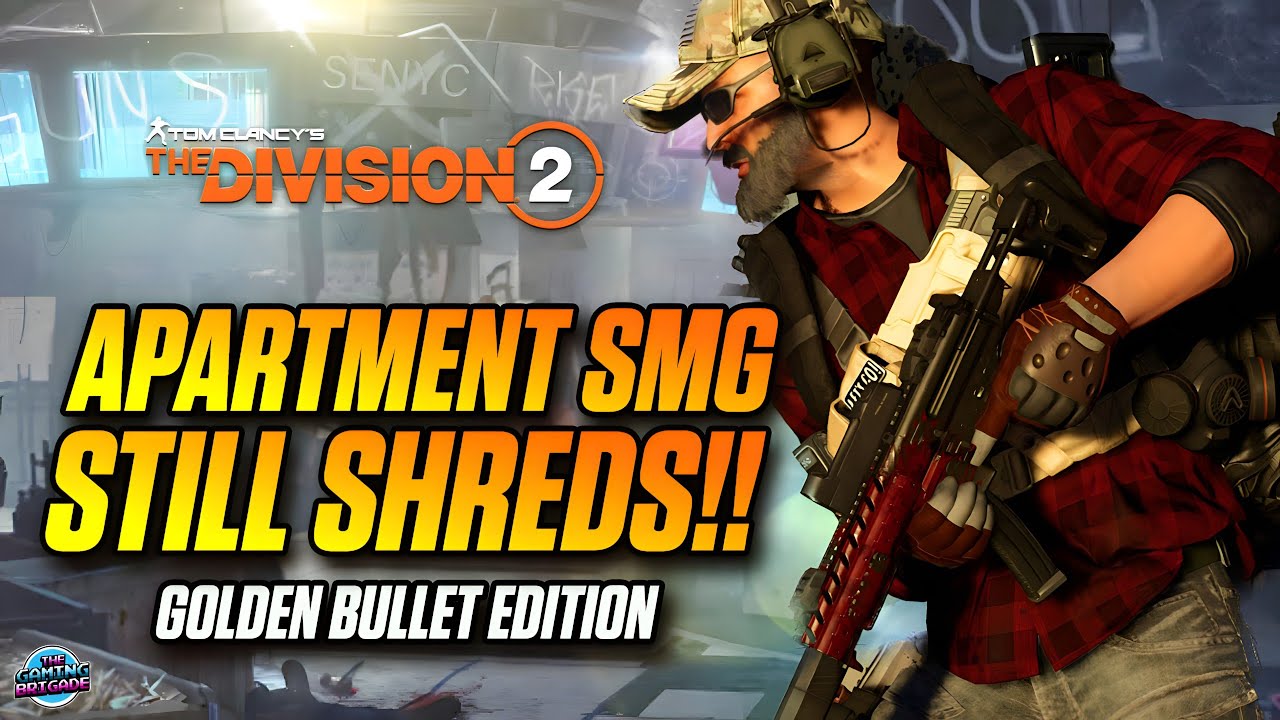 APARTMENT SMG RUN & GUN BUILD - The Division 2 - Hunters Fury Solo Group PVE Build - Golden Bullet!